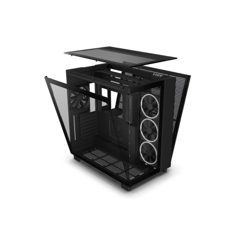 Gabinete Gamer NZXT H9 Elite Mid Tower CM-H91EB-01 Superior, Lateral e Frontal Vidro Preto (Fosco)