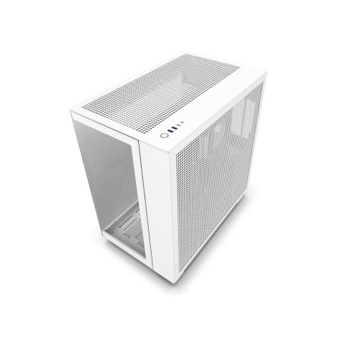 Gabinete Gamer NZXT H9 Flow Mid Tower CM-H91FW-01 Lateral e Frontal Vidro Branco (Fosco)