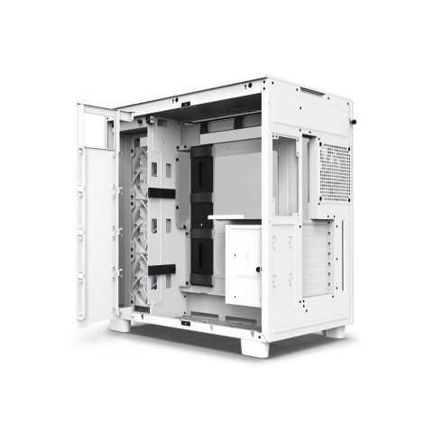 Gabinete Gamer NZXT H9 Flow Mid Tower CM-H91FW-01 Lateral e Frontal Vidro Branco (Fosco)