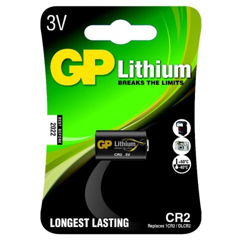 Bateria Lithium Photo 3V – CR2-C1 - GP Batteries