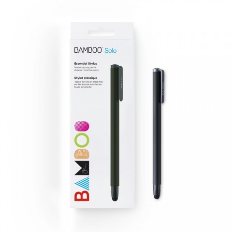 Caneta Wacom BamBoo Stylus Solo 4th Gen para telas Touch - CS190K