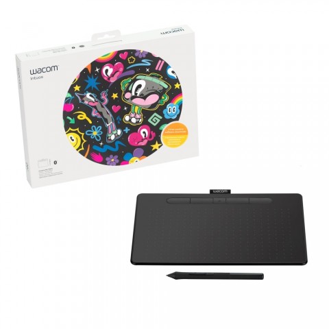 Mesa Digitalizadora Wacom Intuos Bluetooth Média – CTL6100WLK0