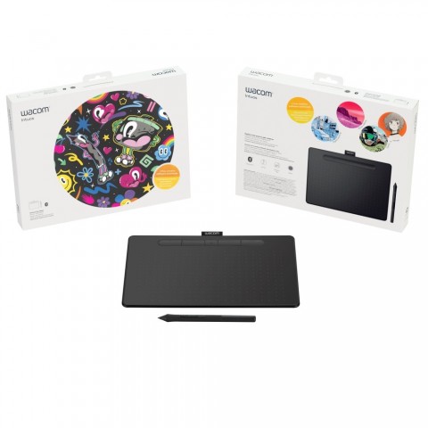 Mesa Digitalizadora Wacom Intuos Bluetooth Média – CTL6100WLK0