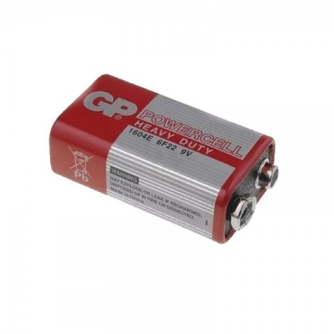 Bateria POWERPLUS 9V Kit de 10 baterias GP1604CR-2S1 - GP Batteries