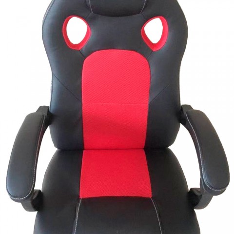 Cadeira Gamer Kross Entry Preta e Vermelha KE-GC100