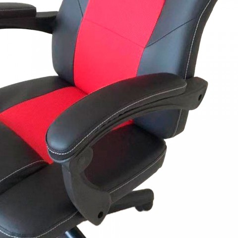 Cadeira Gamer Kross Entry Preta e Vermelha KE-GC100
