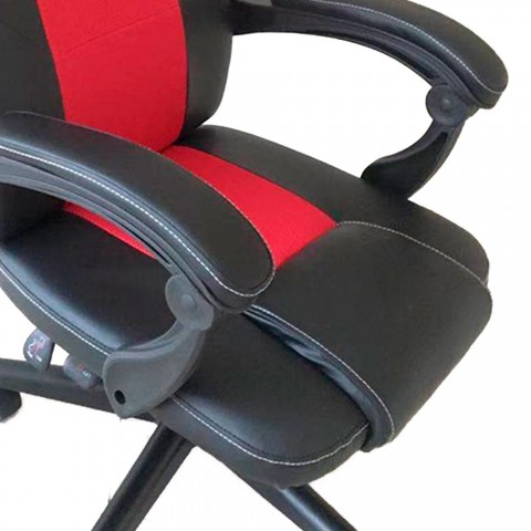 Cadeira Gamer Kross Entry Preta e Vermelha KE-GC100