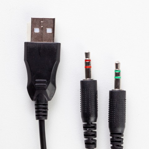 Headset Gamer Kross Eborh USB + 3.5mm Preto KE-HS105