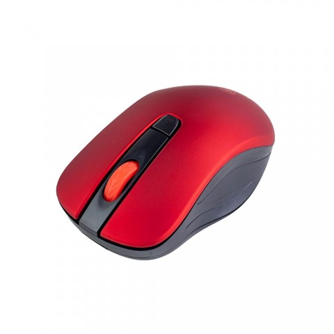 Kit Teclado e Mouse sem Fio Kross Vermelho e Preto KE-KM553V1