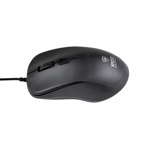 Mouse com Fio Kross USB 1.000 DPI Preto KE-M095