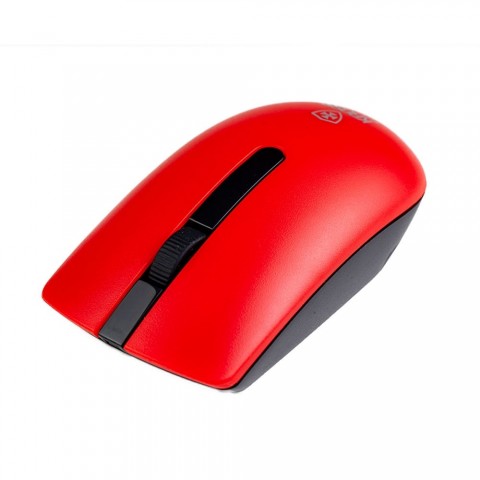 Mouse sem Fio Kross Recarregável USB 1.600 DPI Vermelho KE-M315