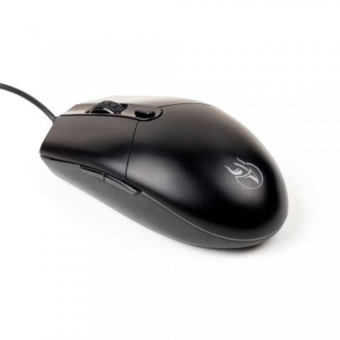 Mouse Gamer com Fio Kross Pulse USB 6.400 DPI Preto KE-MG105