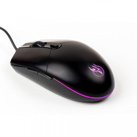 Mouse Gamer com Fio Kross Pulse USB 6.400 DPI Preto KE-MG105