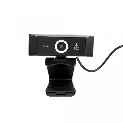 Webcam Kross HD 720P Foco Pré-fixado com tripé ajustável KE-WBM720P