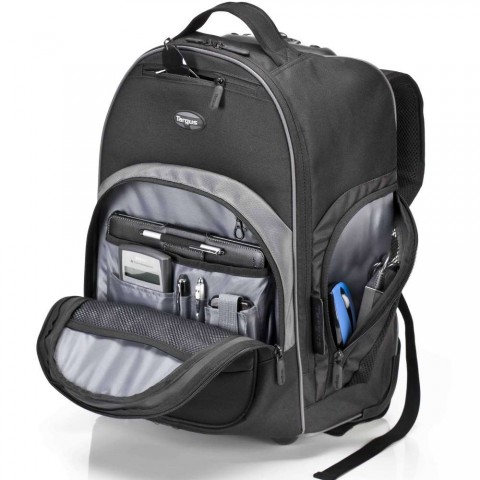 Mochila Targus para Notebook até 16” Compact Rolling Backpack c/ Rodas - TSB750