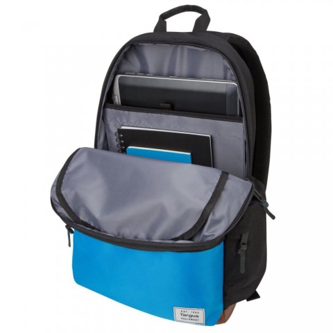 Mochila Targus Strata II para Notebook 15.6" Preta e Azul - TSB936